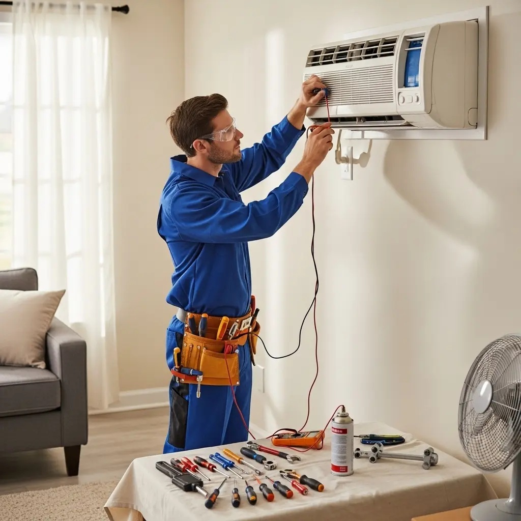 Kırkağaç Vestfrost Vestfrost klima gaz dolumu ve bakım – Enerji verimliliği artırıldı. - Teknik servis örneği